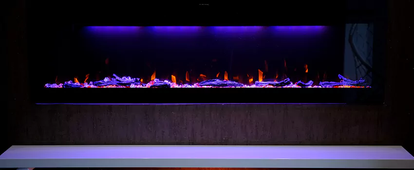 Dynamic Flame Color Fireplace Installation in Bartow, FL